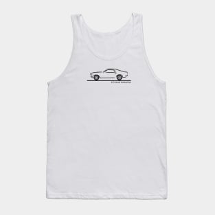 1970 Mustang Fastback BLK Tank Top